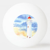 De Nautische Vuurtorenbergen Pingpongbal (Voorkant)