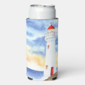 De Nautische Vuurtorenbergen Seltzer Blikjeskoeler (Seltzer Achterkant)