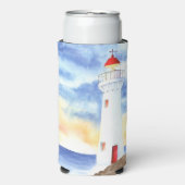 De Nautische Vuurtorenbergen Seltzer Blikjeskoeler (Seltzer Voorkant)