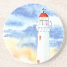 De Nautische Vuurtorenbergen Zandsteen Onderzetter