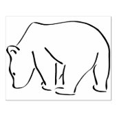 De nauwelijks drie Beren stempel (Afrduk)