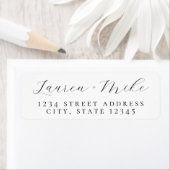 De nauwkeurige Etiketten van het het Adres van de  (Insitu)