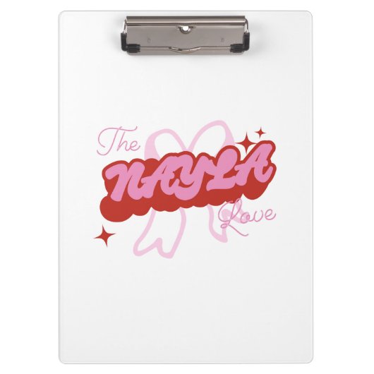 De NAYLA Liefde Klembord (Voorkant)
