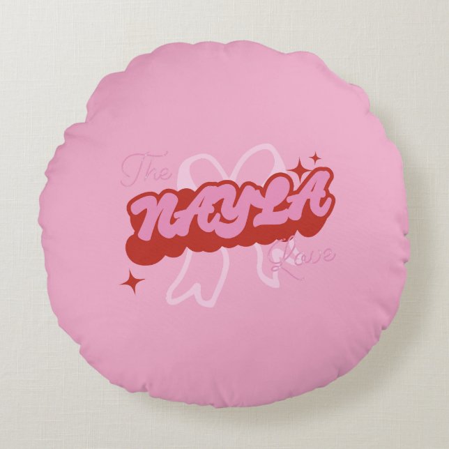 De NAYLA Liefde Rond Kussen (Voorkant)