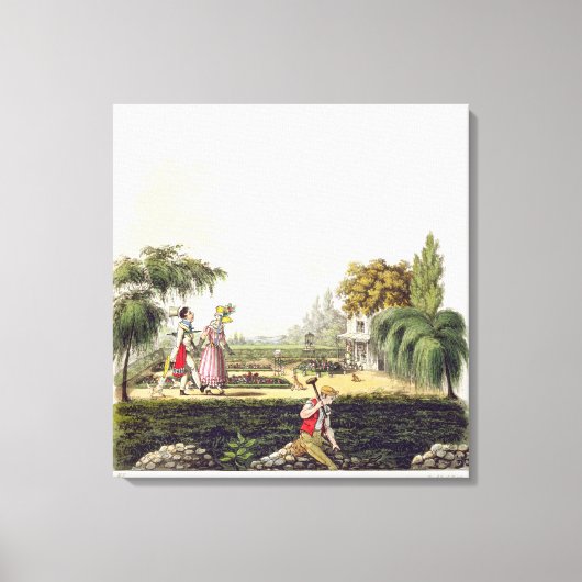 De Ne Plus Ultra van Bores, van 'Airy Nothing, o Canvas Afdruk (Voorkant)