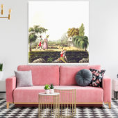 De Ne Plus Ultra van Bores, van 'Airy Nothing, o Canvas Afdruk (Insitu (Woonkamer))