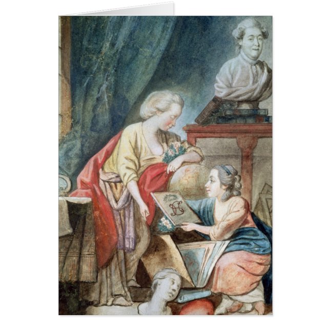 De Necker-familie in 1780 (Voorkant)