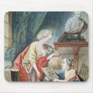 De Necker-familie in 1780 Muismat