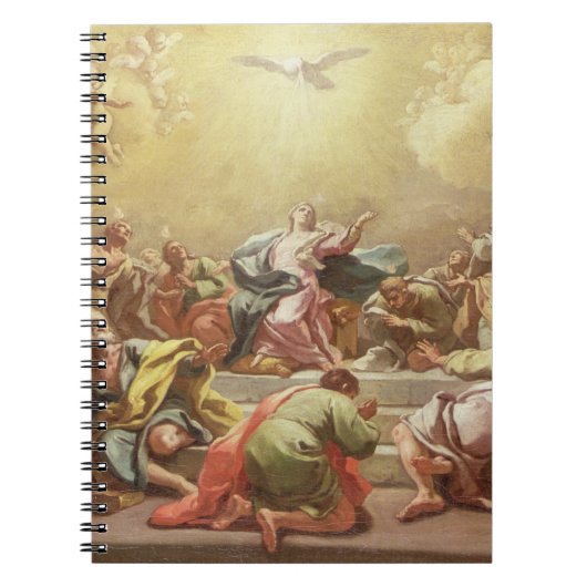 De nederdaling van de Heilige Geest Notitieboek (Voorkant)
