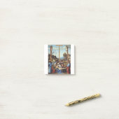 De Nedergang van Jezus Christus Post-it® Notes (Op bureau)
