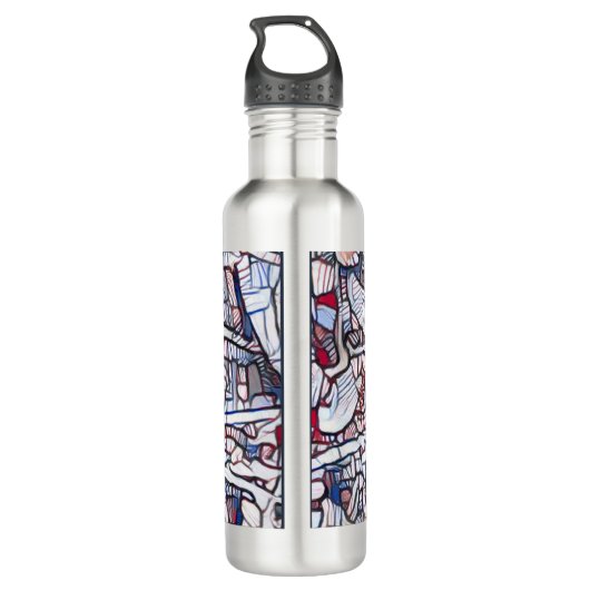 De nederige madeliefje waterfles  (Achterkant)