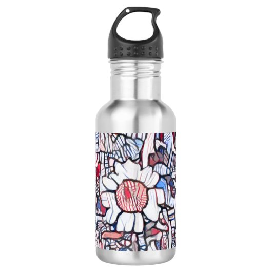 De nederige madeliefje waterfles  (Voorkant)