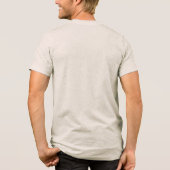 De nederige slak Tri-Blend shirt (Achterkant)