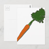 De nederige wortel briefkaart (Voorkant / Achterkant)