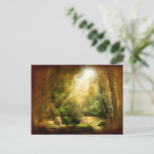 De nederigheid van de koning briefkaart (Staand voorkant)