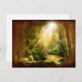 De nederigheid van de koning briefkaart (Voorkant / Achterkant)