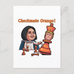De nederlaag van de Oranje koning Briefkaart
