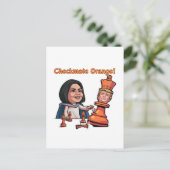 De nederlaag van de Oranje koning Briefkaart (Staand voorkant)