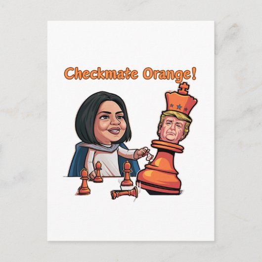 De nederlaag van de Oranje koning Briefkaart (Voorkant)