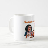 De nederlaag van de Oranje koning Koffiemok (Voorkant links)