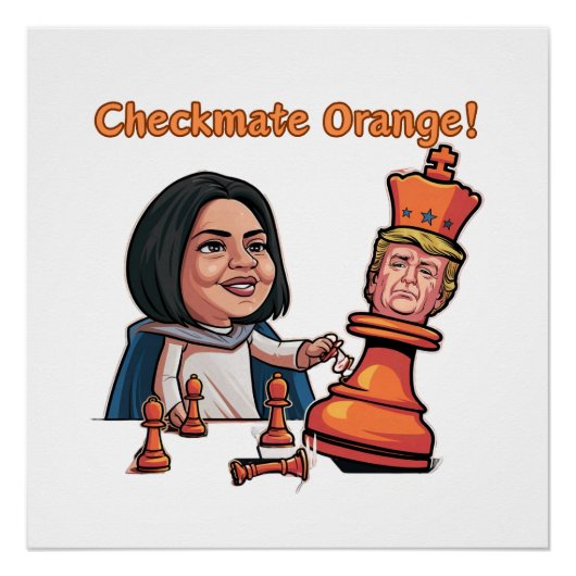 De nederlaag van de Oranje koning Perfect Poster (Voorkant)