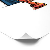 De nederlaag van de Oranje koning Perfect Poster (Hoek)