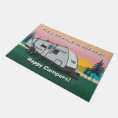 De Nederlander Kodiak 28SBH-caravanontwerp Happy C Deurmat (Schuin)