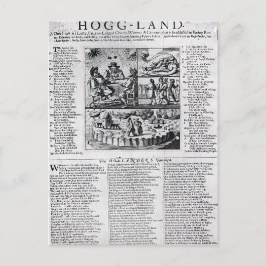 De Nederlandse Boare ontleed Briefkaart (Voorkant)