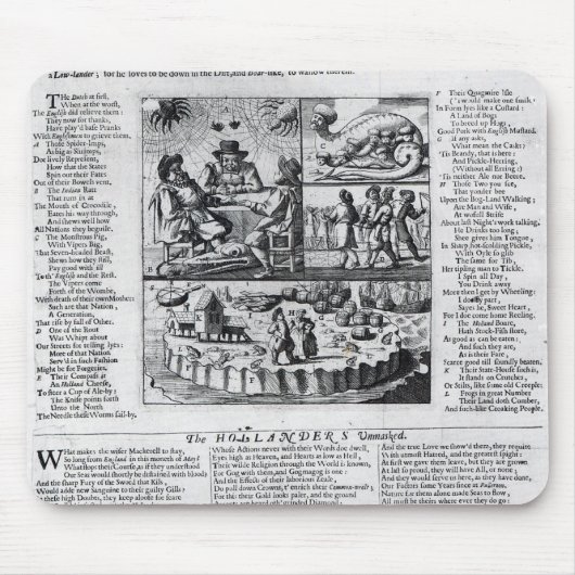 De Nederlandse Boare ontleed Muismat (Voorkant)