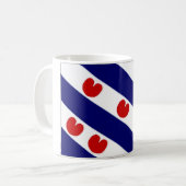 De Nederlandse Friesland-vlag Koffiemok (Voorkant links)