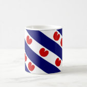 De Nederlandse Friesland-vlag Koffiemok (Center)