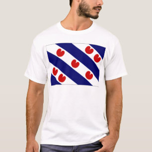 De Nederlandse Friesland-vlag T-shirt