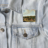 De Nederlandse gezant Adriaan Vierkante Button 5,1 Cm (In situ)