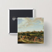 De Nederlandse gezant Adriaan Vierkante Button 5,1 Cm (Voorkant /achterkant)