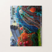 De Nederlandse Harbour Alaska. kerstcadeautjes Legpuzzel (Verticaal)