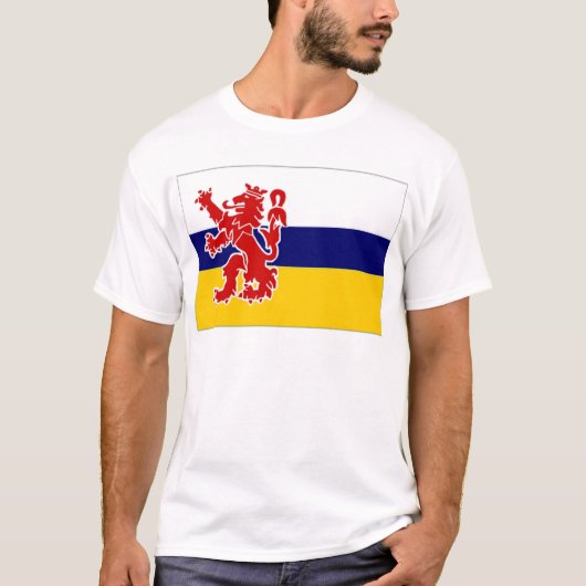 De Nederlandse Limburgvlag T-shirt (Voorkant)