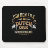 De Nederlandse Oak Clic Bodybuilding Gym Fitness B Muismat (Voorkant)