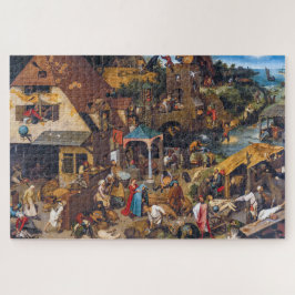 De Nederlandse spreekwoorden | Pieter Bruegel de O Legpuzzel