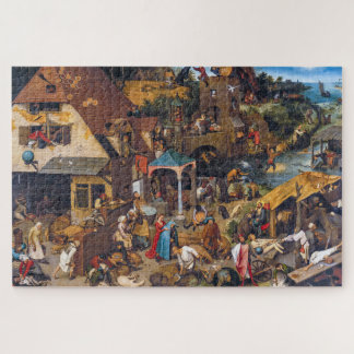De Nederlandse spreekwoorden | Pieter Bruegel de O Legpuzzel