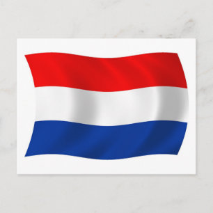 De Nederlandse Vlag Ansichtkaart Briefkaart