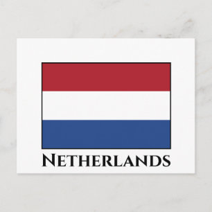 De Nederlandse vlag Briefkaart