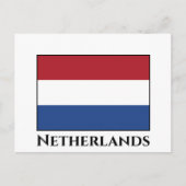 De Nederlandse vlag Briefkaart (Voorkant)