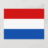 De Nederlandse vlag Briefkaart (Voorkant)
