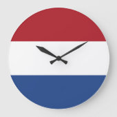 De Nederlandse vlag Grote Klok (Voorkant)