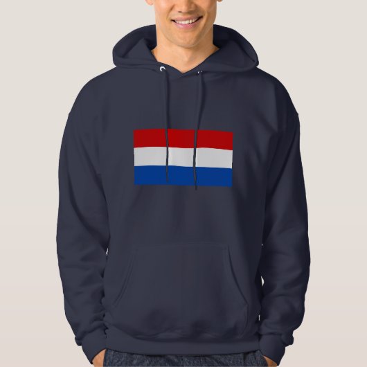 De Nederlandse vlag Hoodie (Voorkant)