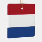 De Nederlandse vlag Keramisch Ornament (Rechts)