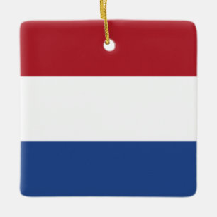 De Nederlandse vlag Keramisch Ornament