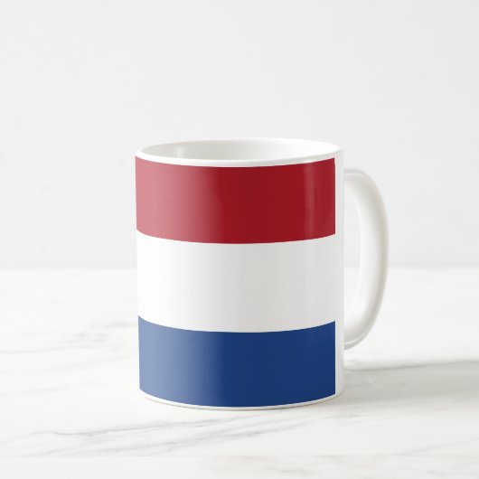 De Nederlandse vlag Koffiemok (Voorkant rechts)