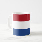 De Nederlandse vlag Koffiemok (Voorkant links)