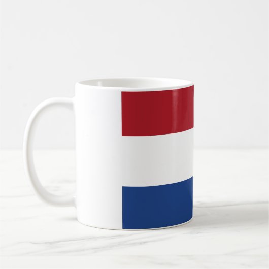 De Nederlandse vlag Koffiemok (Links)
